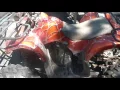 50 Scrap Yard Coolster ATV first start ride and stall