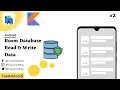 ROOM Database - Read and Write Data Android Studio Tutorial Kotlin 2023