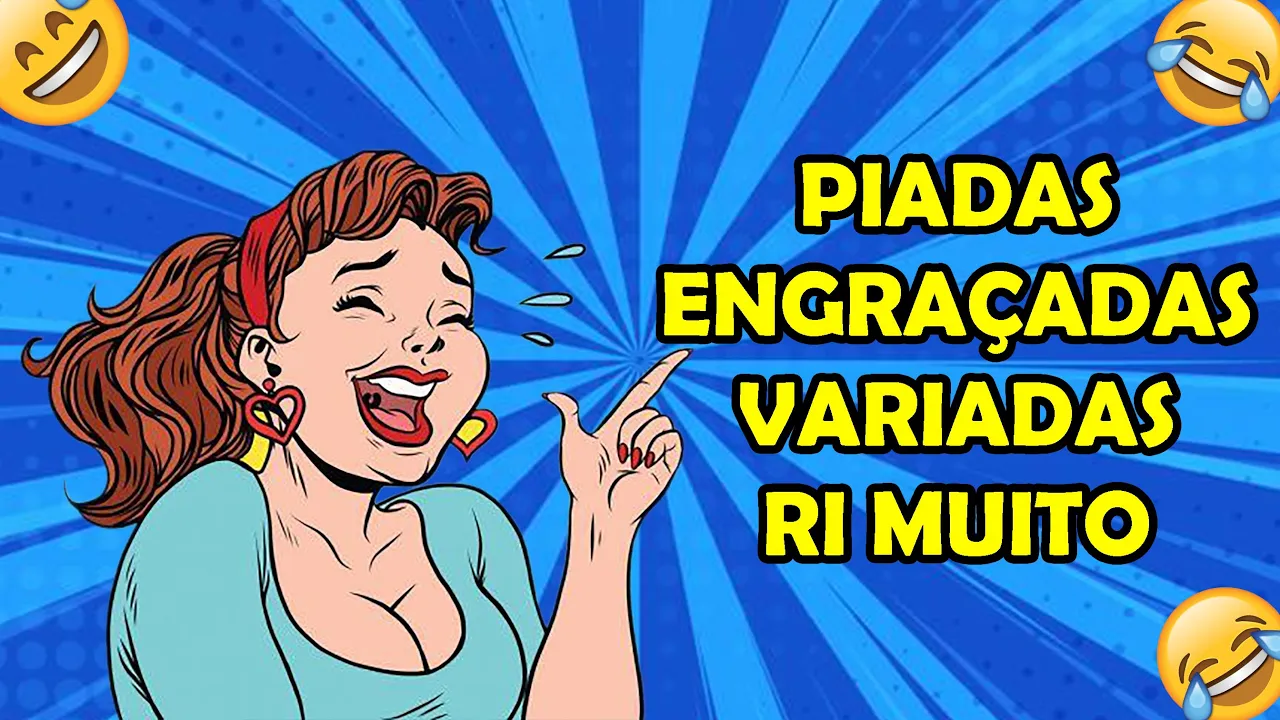 PIADAS ENGRAÇADAS VARIADAS - HUMORISTA THIAGO DIAS