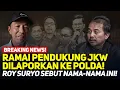 Lagu 🔴LIVE! BREAKING NEWS! RAMAI PENDUKUNG JKW DILAPORKAN KE POLDA! ROY SURYO SEBUT NAMA-NAMA INI!
