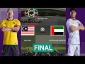 Pes 2020 FINAL AFC Asian Cup Malaysia vs UAE