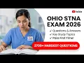Pass Your Ohio STNA Exam 2026 Actual Questions and Answers for State Tested Nurse Aides