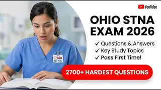 Pass Your Ohio STNA Exam 2026 Actual Questions and Answers for State Tested Nurse Aides