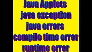 Creating Executing Java Applets A Retro Revival