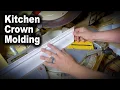 How to Cut Crown Molding Cope Inside and Outside Corner 45o 22 5o