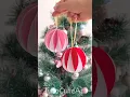 DIY Christmas tree decoration 🎄
