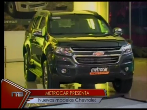 Metrocar presenta nuevos modelos Chevrolet