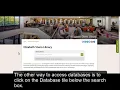Using Library Databases