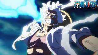 لوفي يهجم بالبرق ضد كايدو One Piece 