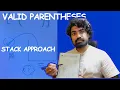 Valid Parentheses LeetCode 20 Javascript Stack Approach