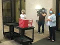 Hideaway donates 1 500 pizzas to health care workers