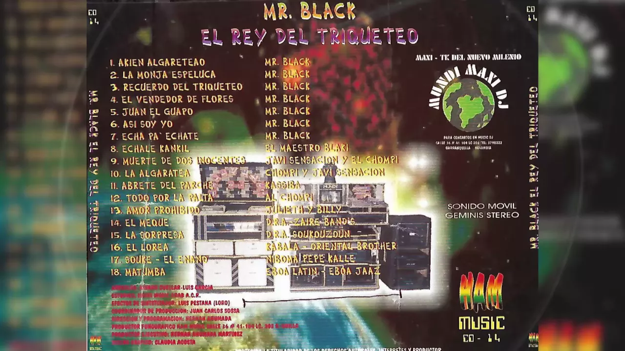 Mr Black - Asi Soy Yo (Audio)