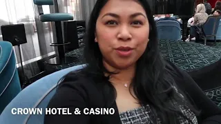 41 LUNCH AT ATRIUM BUFFET RESTAURANT IN CROWN HOTEL