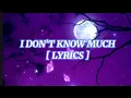 Download Lagu I DON'T KNOW MUCH [ LYRICS ] | BY: JOY MAYUMI \u0026 GREIZZHA [ DUET ] #song #lyrics #entertainment