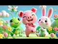Download Lagu Ca Nhạc Thiếu Nhi Mầm Chồi Lá - Chú Thỏ Con, Con Heo Đất, Con Cào Cào - Hoạt Hình Vui Nhộn 4K