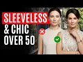 How To Wear Sleeveless Tops with Confidence After 50
