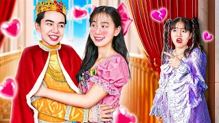 prince fell in love with poor girl at the ball 