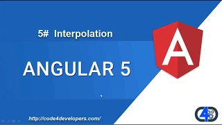 Angular 5 Tutorial 5 Interpolation