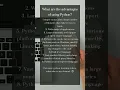 Advantages of using python learn python programming