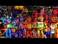 All FNAF characters sing Merry Fnaf Christmas