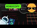 ROBOCOPY - COMMAND PROMPT CMD