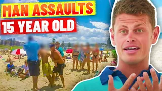 man assaults a 15 year old girl