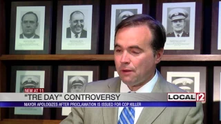 Mayor tearfully apologizes about accidental proclamation for killer of Officer Sonny Kim