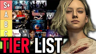 Ranking ALL Resident Evil Games in 2026 TierMaker Tier List