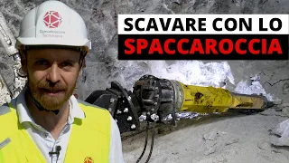 Scavare gallerie con lo SPACCAROCCIA! Per salvare un paese...