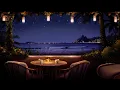 Download Lagu Tropical Night Bossa Nova Ambience with Relaxing Ocean Waves \u0026 Romantic Brazilian Jazz Music