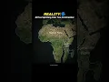 Africa Splitting Into Two Continents! 🌍🤯 #shorts #africa #sciencefacts