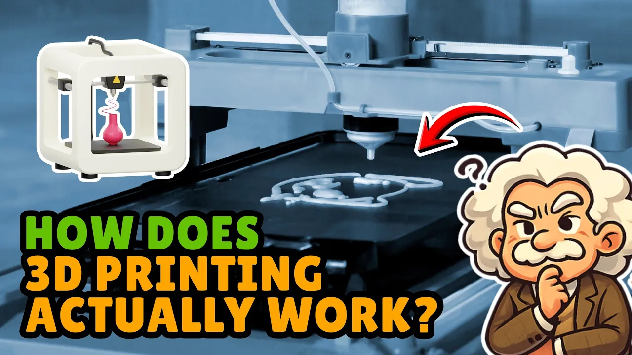 How Does 3D Printing Actually Work? The Tech That Builds Objects Layer by Layer [ID1312]
