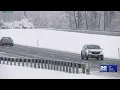 Drivers impacted by snow and ice on Mass Pike