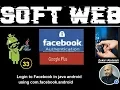 Login to facebook in java android