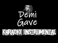 Demi - Gave , instrumental met tekst
