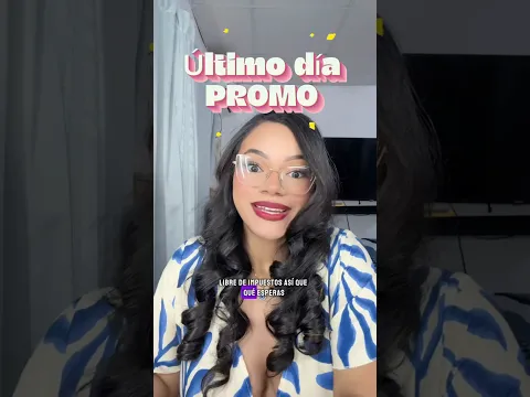 Último día de promo  de aniversario 🎁