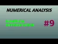 NUMERICAL ANALYSIS NUMERICAL DIFFERENTIATION NA MATH STUDY