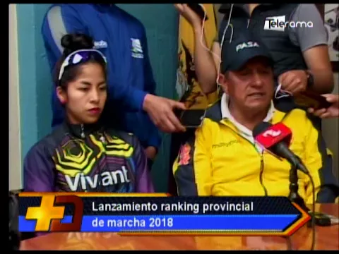Lanzamiento ranking provincial de marcha 2018