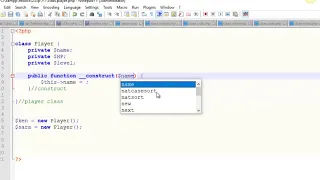 Create Objects in PHP - Create a Constructor