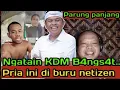 Download Lagu NGATAIN KDM BAPA AING B4NGS4T PRIA INI DI BURU NETIZEN