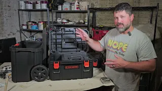 Black Decker Rolling tool box