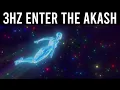 Connect to the Akashic Field 3hz Astral Realm Exploration Black Screen Deep Delta Sleep Music
