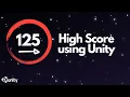 How to make Score And High score in Unity Tutorial