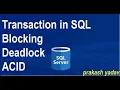 Day-25 Transactions In SQL ACID Properties In SQL - SQL Transactions
