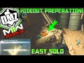 MW2 DMZ HIDEOUT PREPERATION EASY SOLO GUIDE PLACE WATER RATIONS IN TUNNELS NEW