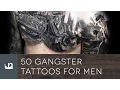 50 Ganster Tattoos For Men - Mobster Ink