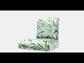 BERGMUND Cover for bar stool with backrest 1 Shop 3DModel