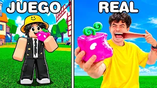 Si Blox Fruits Fuera en LA VIDA REAL…