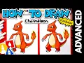 How To Draw Charmeleon Pokemon - Advanced