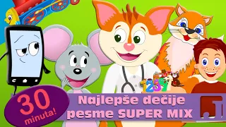 Najlepše dečije pesme SUPER MIX | Dečje pesme | Jaccoled C